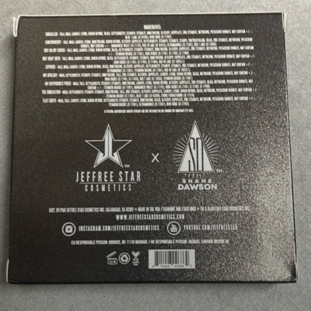 Jeffree Star x Shane Dawson Mini Controversy Eyeshadow Palette - Picture 5 of 7